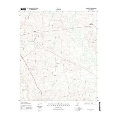2016 Map of Jacksonville East, 2016 Print