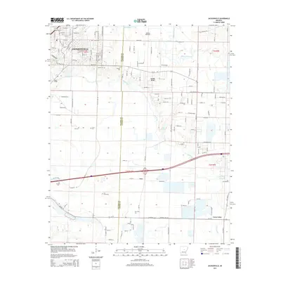 2014 Map of Jacksonville, 2014 Print