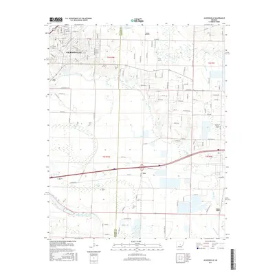2017 Map of Jacksonville, 2017 Print