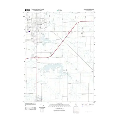2012 Map of Jacksonville, 2012 Print