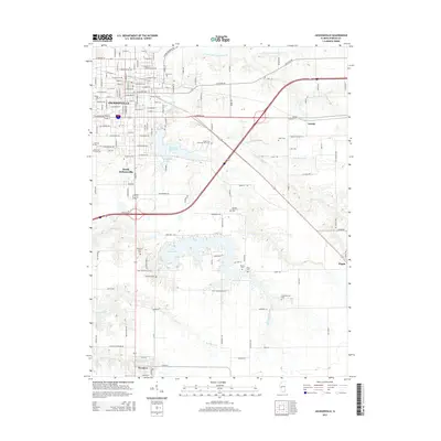2015 Map of Jacksonville, 2015 Print