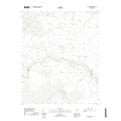 2019 Map of Jacksonville NE, 2019 Print