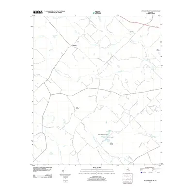 2011 Map of Jacksonville NE, 2011 Print