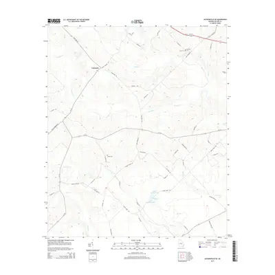 2014 Map of Jacksonville NE, 2014 Print