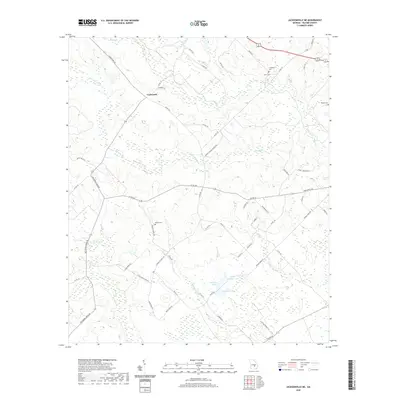 2020 Map of Jacksonville NE, 2020 Print