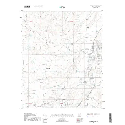 2020 Map of Jacksonville West, 2020 Print