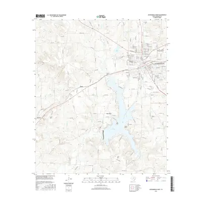 2016 Map of Jacksonville West, 2016 Print