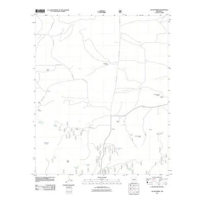 2011 Map of Jacob Spring, 2011 Print