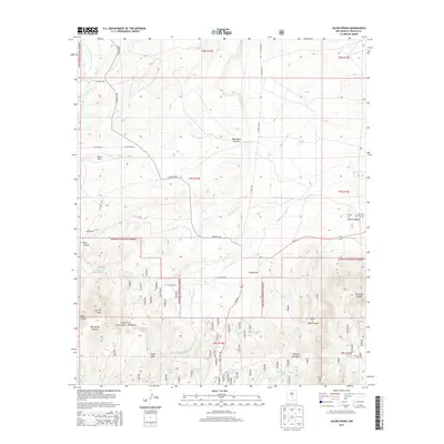 2013 Map of Jacob Spring, 2013 Print