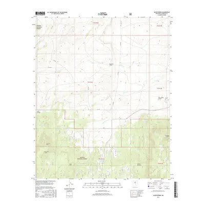 2017 Map of Jacob Spring, 2017 Print