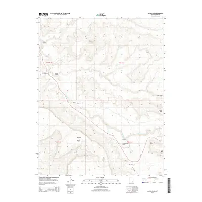 2014 Map of Jacobs Chair, 2014 Print