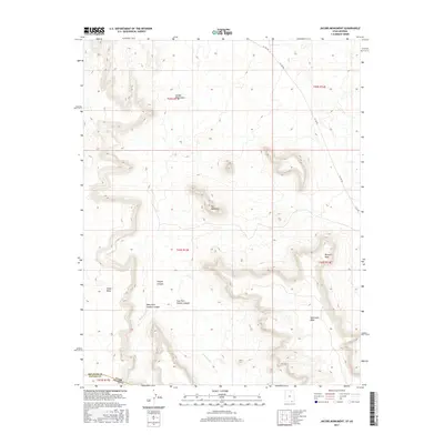 2017 Map of Jacobs Monument, 2017 Print