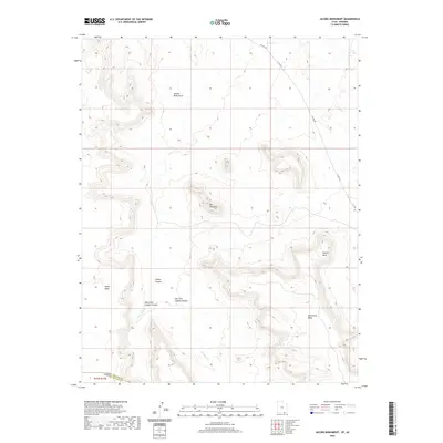 2020 Map of Jacobs Monument, 2020 Print