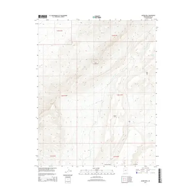 2014 Map of Jacobs Well, 2014 Print