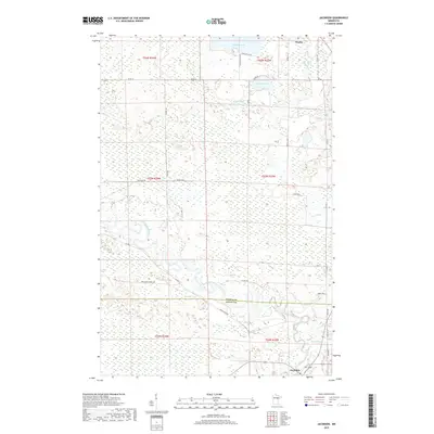2019 Map of Jacobson, 2019 Print