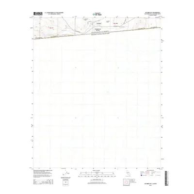 2015 Map of Jacumba OE S, 2015 Print