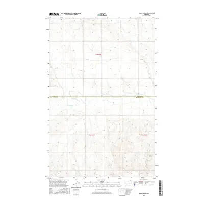 2017 Map of Jakes Coulee, 2017 Print
