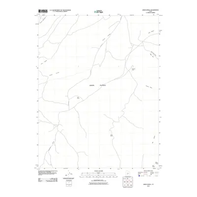 2010 Map of Jakes Knoll, 2010 Print
