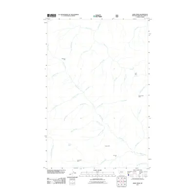 2011 Map of Jakie Creek, 2011 Print