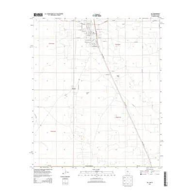 2013 Map of Jal, 2013 Print