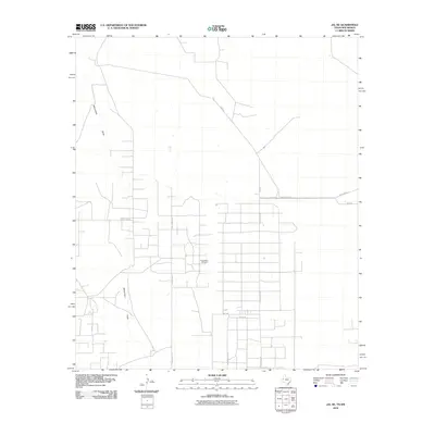 2010 Map of Jal NE, 2010 Print