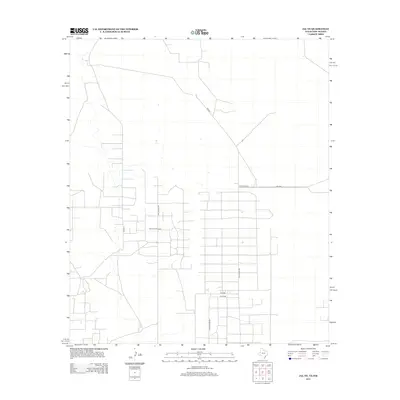 2012 Map of Jal NE, 2012 Print