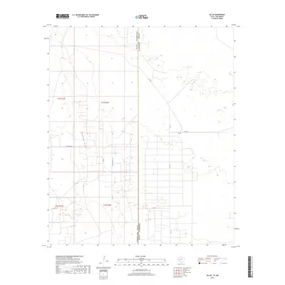 2019 Map of Jal NE, 2019 Print