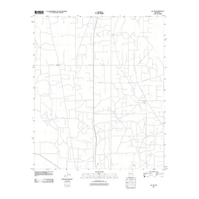 2010 Map of Jal NW, 2010 Print