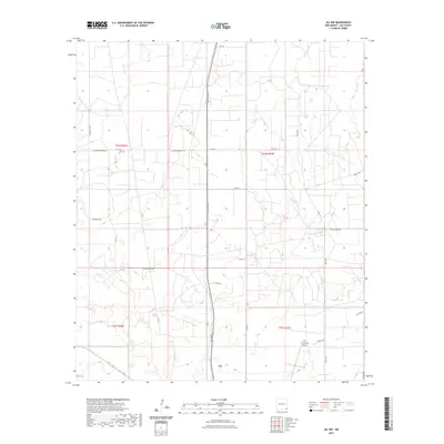 2023 Map of Jal NW, 2023 Print