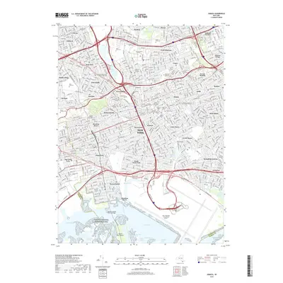 2019 Map of Jamaica, 2019 Print