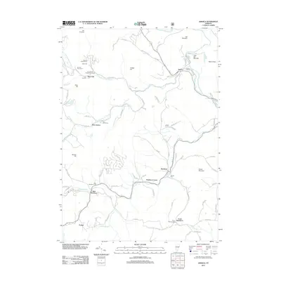 2012 Map of Jamaica, 2012 Print