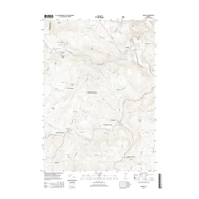 2015 Map of Jamaica, 2015 Print