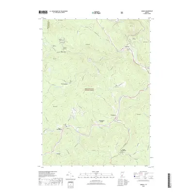 2018 Map of Jamaica, 2018 Print