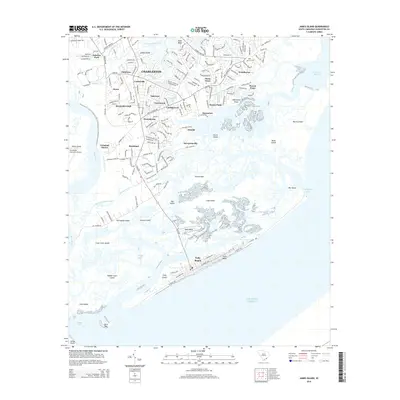 2014 Map of James Island, 2014 Print