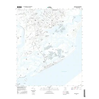 2017 Map of James Island, 2017 Print