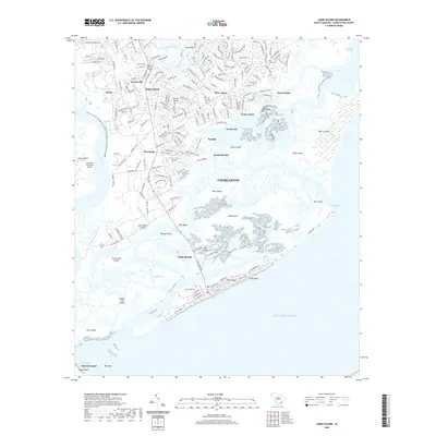 2020 Map of James Island, 2020 Print