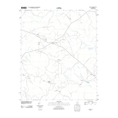 2011 Map of James, 2011 Print