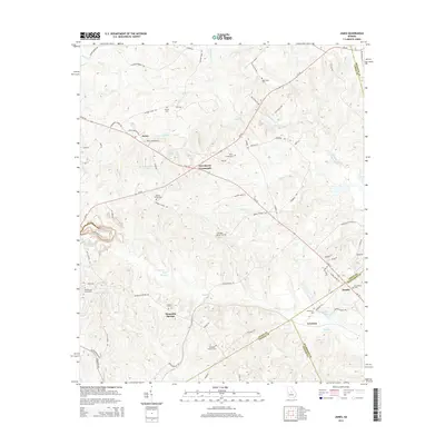 2014 Map of James, 2014 Print