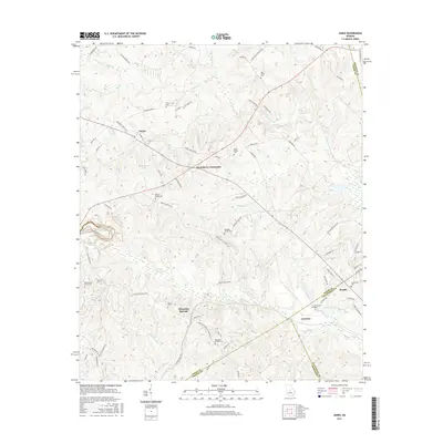 2017 Map of James, 2017 Print
