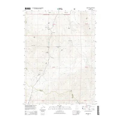 2014 Map of James Peak, 2014 Print