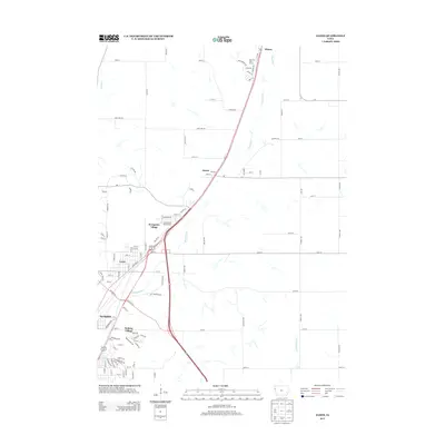 2013 Map of James, 2013 Print