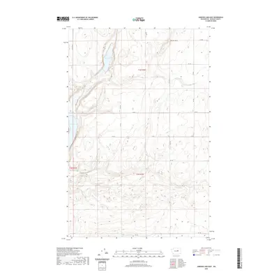 2020 Map of Jameson Lake East, 2020 Print