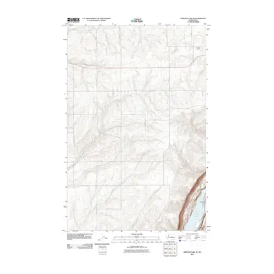 2011 Map of Jameson Lake SE, 2011 Print