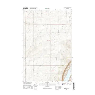 2017 Map of Jameson Lake SE, 2017 Print