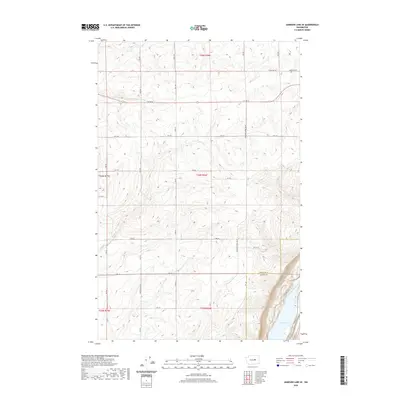 2020 Map of Jameson Lake SE, 2020 Print