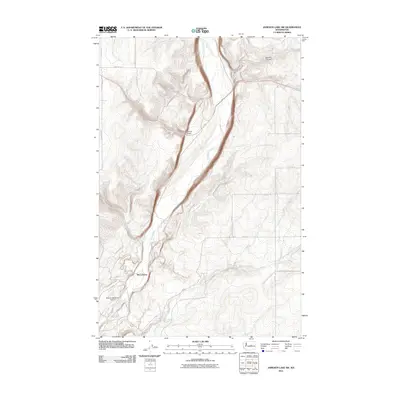 2011 Map of Jameson Lake SW, 2011 Print