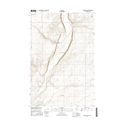 2017 Map of Jameson Lake SW, 2017 Print