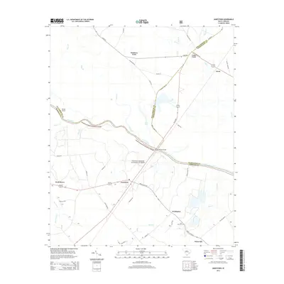 2014 Map of Jamestown, 2014 Print