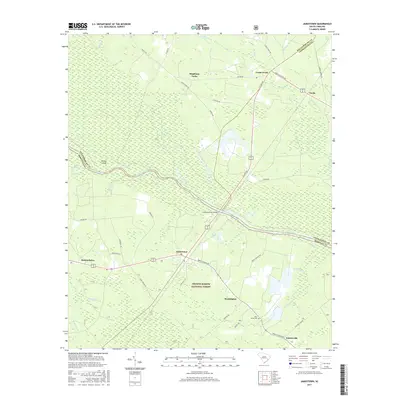 2017 Map of Jamestown, 2017 Print
