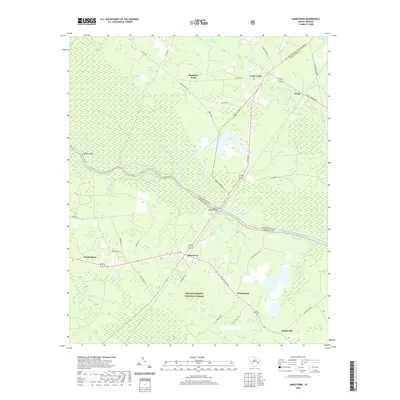 2020 Map of Jamestown, 2020 Print